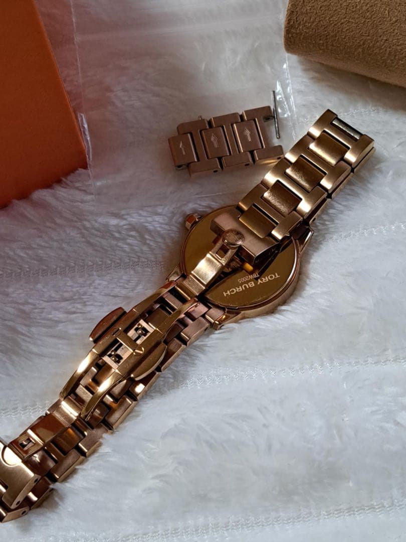 TORY BURCH ローズゴールド アナログ時計