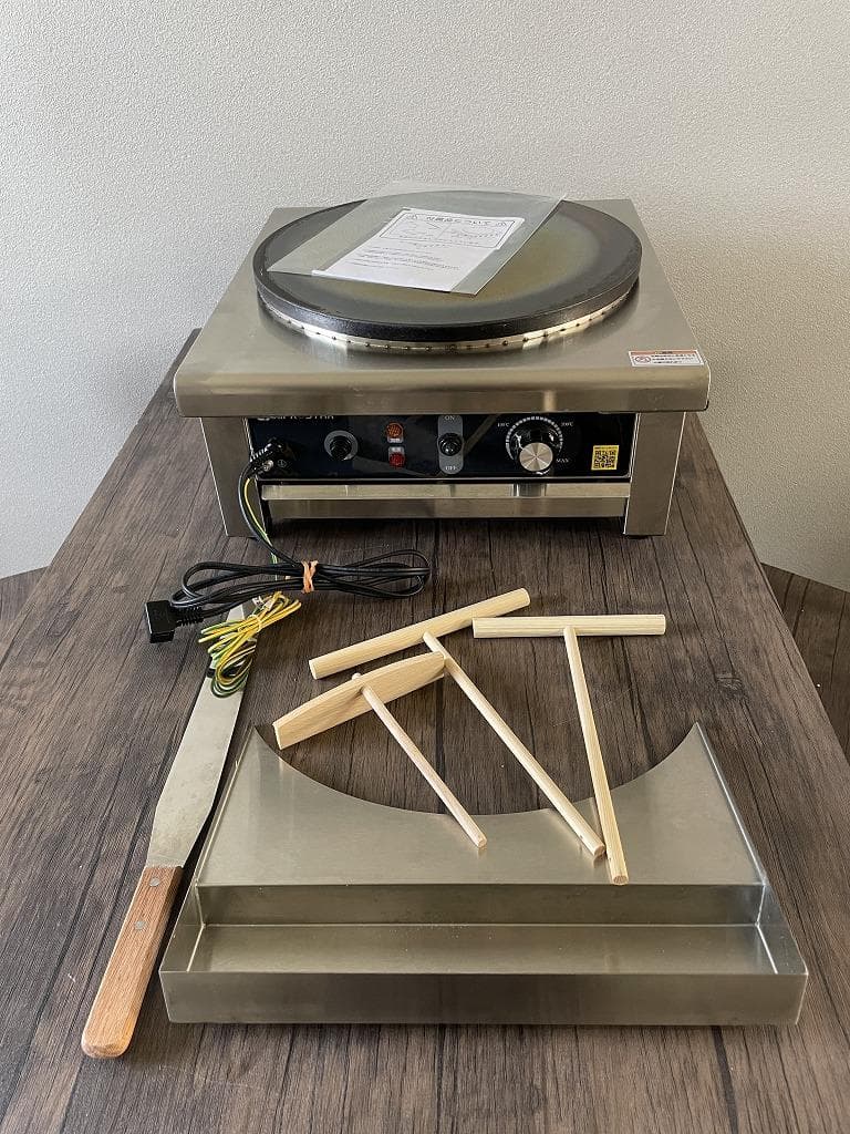 KIPROSTAR　業務用電気クレープ焼き器　PRO-40CRP-D