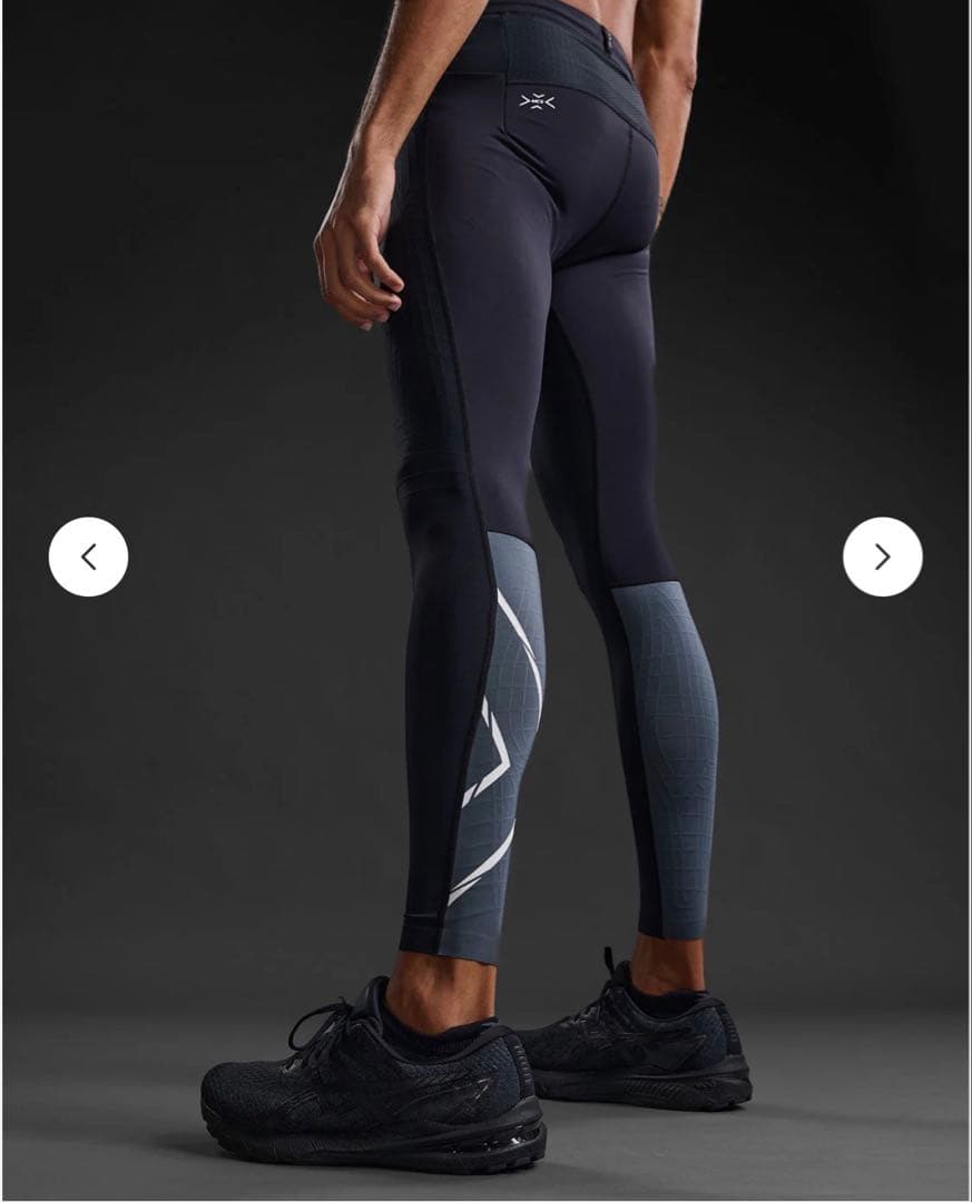 2XU メンズライトスピードリアクトコンプレッションタイツ MA7049B