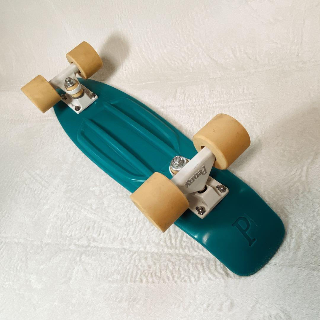 Penny ペニー　22インチ　ブルーグリーン　青緑　スケボー　スケートボード