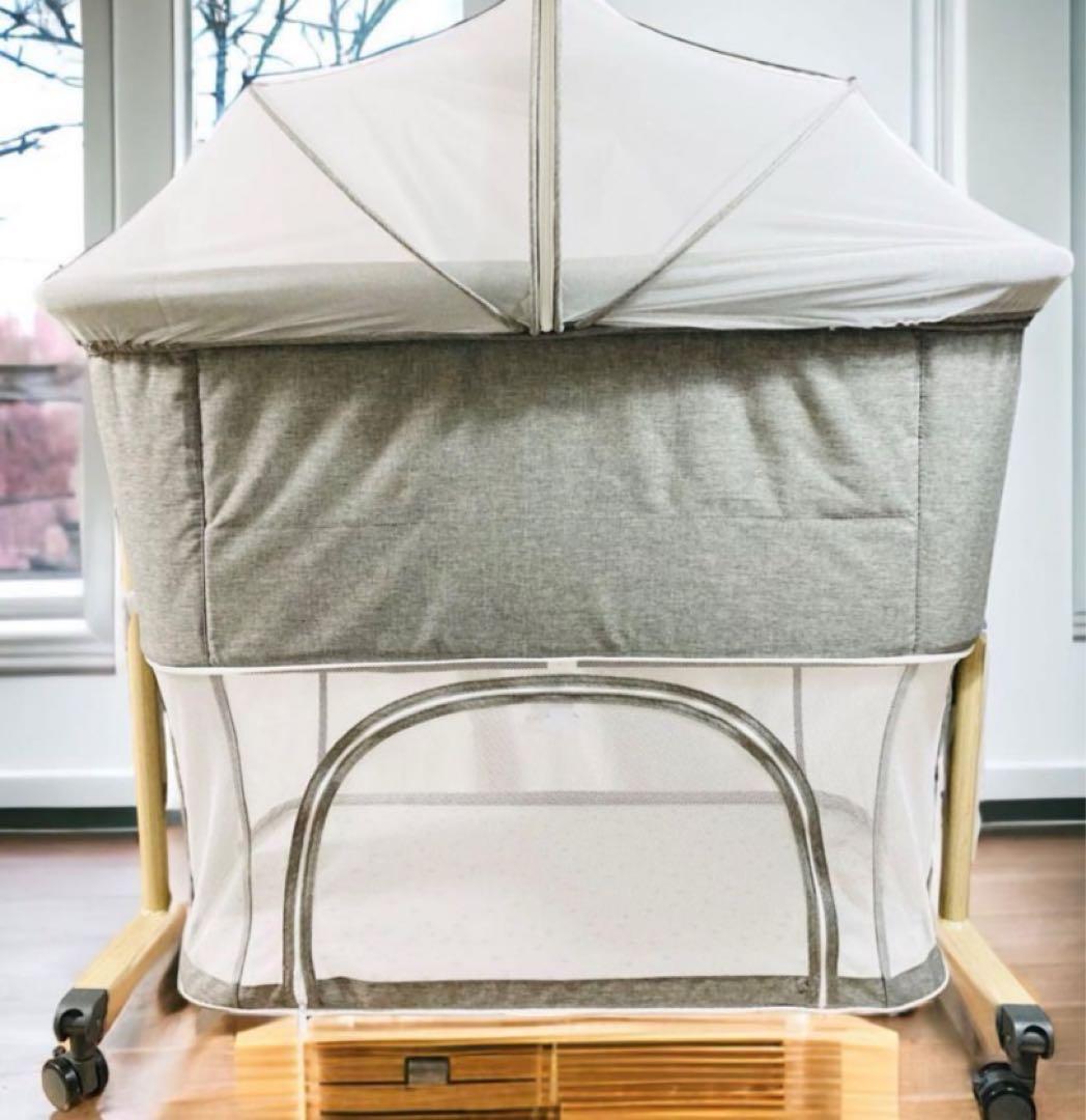 プレイヤード ベビーベッド ベビーサークル HZDMJ 蚊帳付き