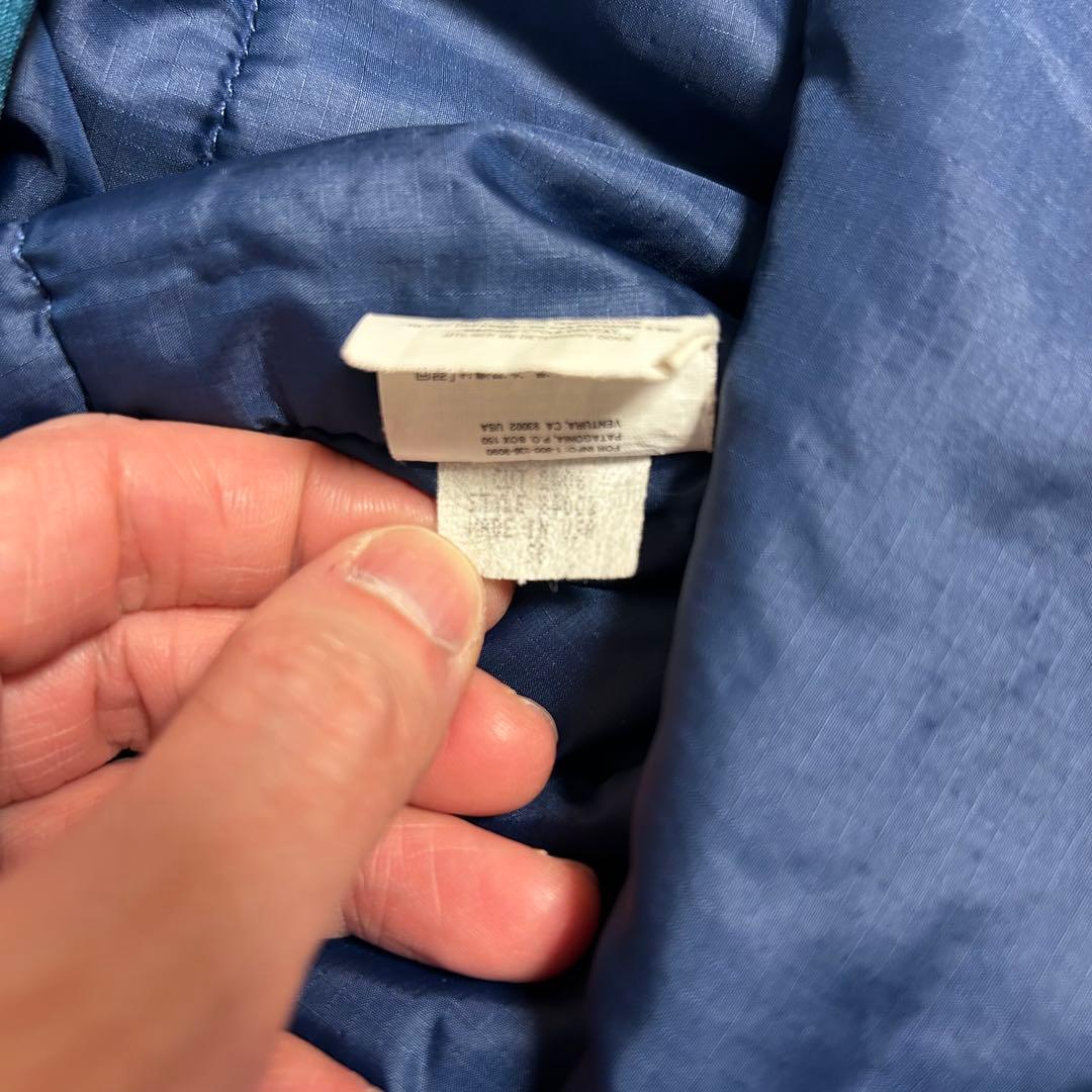 【極美品】90s Patagonia パフボール プルオーバー USA製