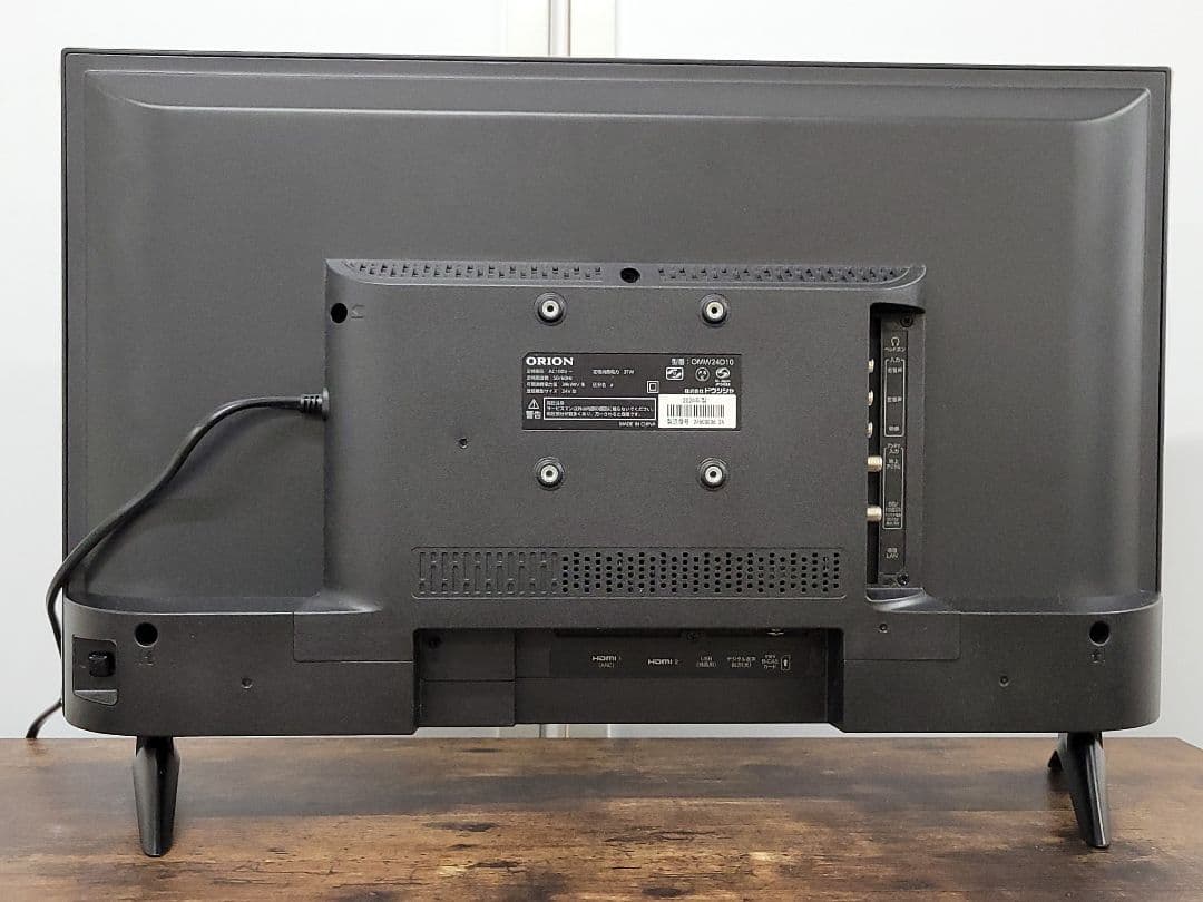 高年式 2024年製 ！ORION 24V型 液晶テレビ OMW24D10