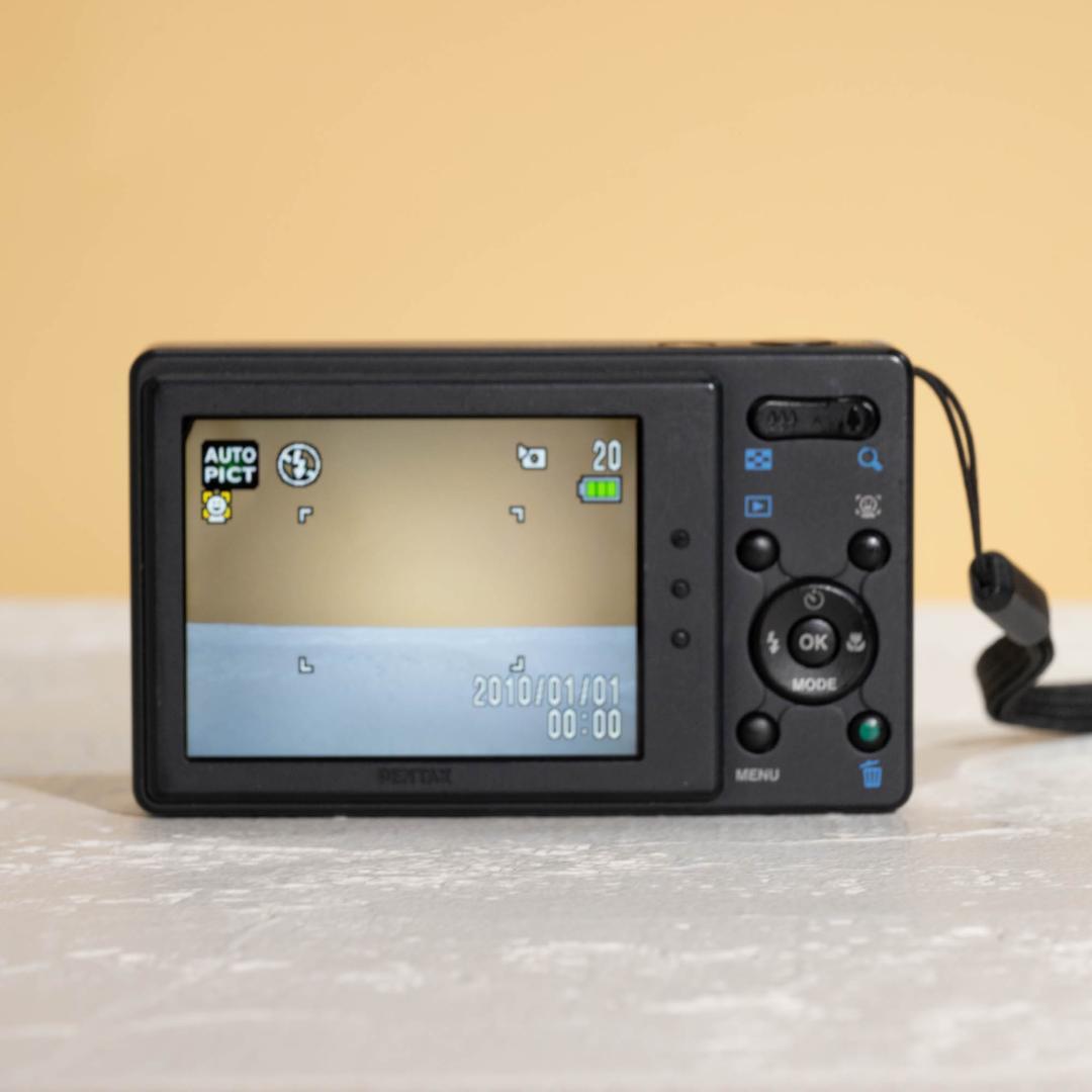 【可愛いすぎるコンデジ】PENTAX optio H90 ホワイト×シルバー