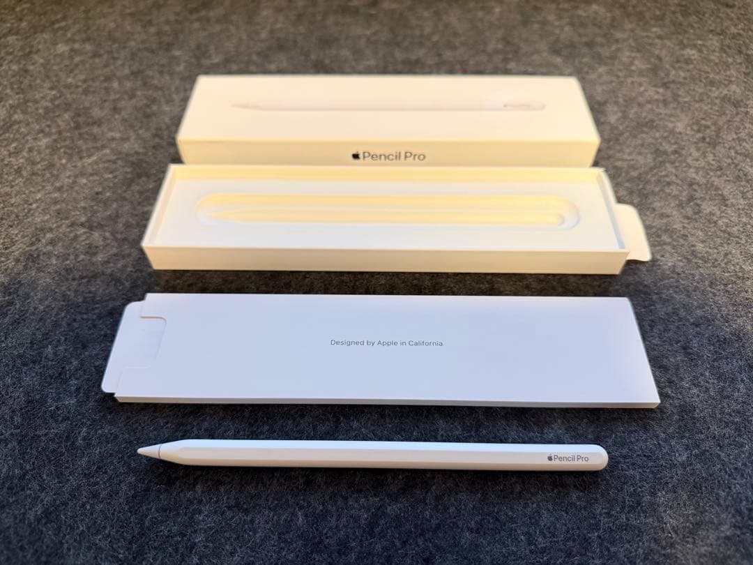 【純正】Apple Pencil Pro 専用ケース付き