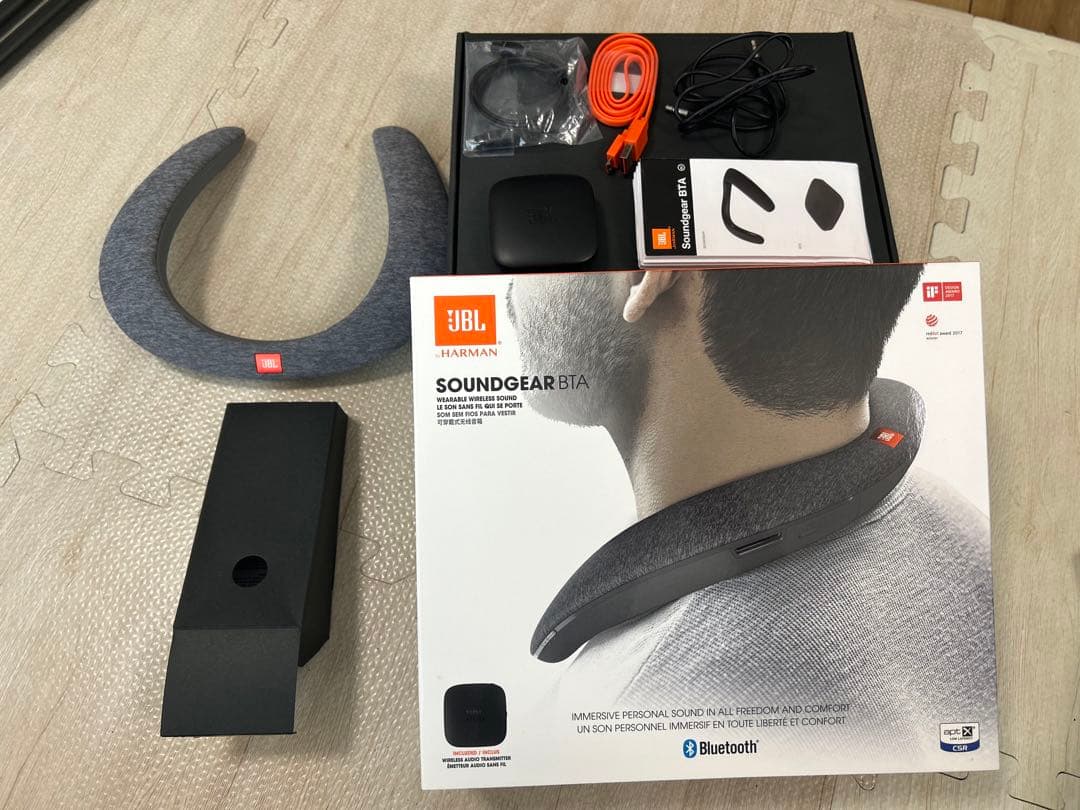 【タカアキ】JBLSoundGear BTA ウェアラブルネックスピーカー