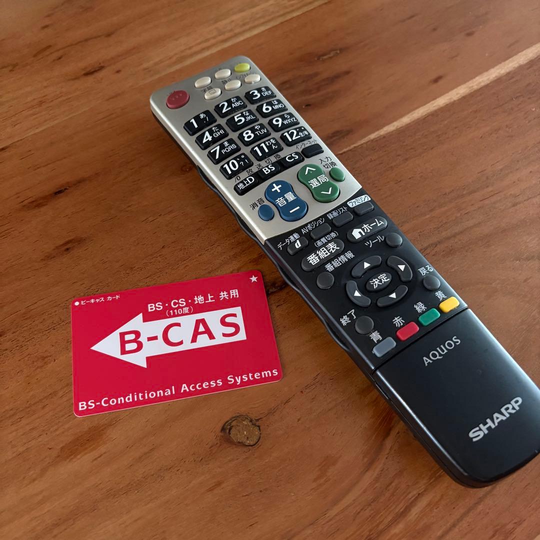 【動作OK】SHARP AQUOS 液晶テレビ 32V型 リモコン付