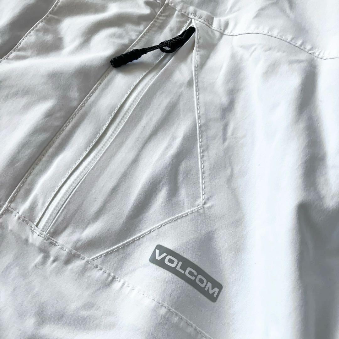 #4i✨VOLCOM ゴアテックス✨スノボウェア ジャケット メンズM 白