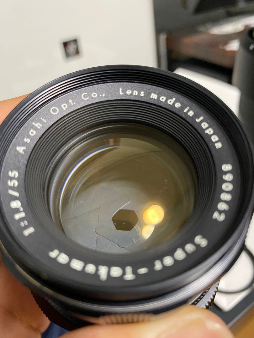 貴重な前期型　Super-Takumar 55mm f1.8