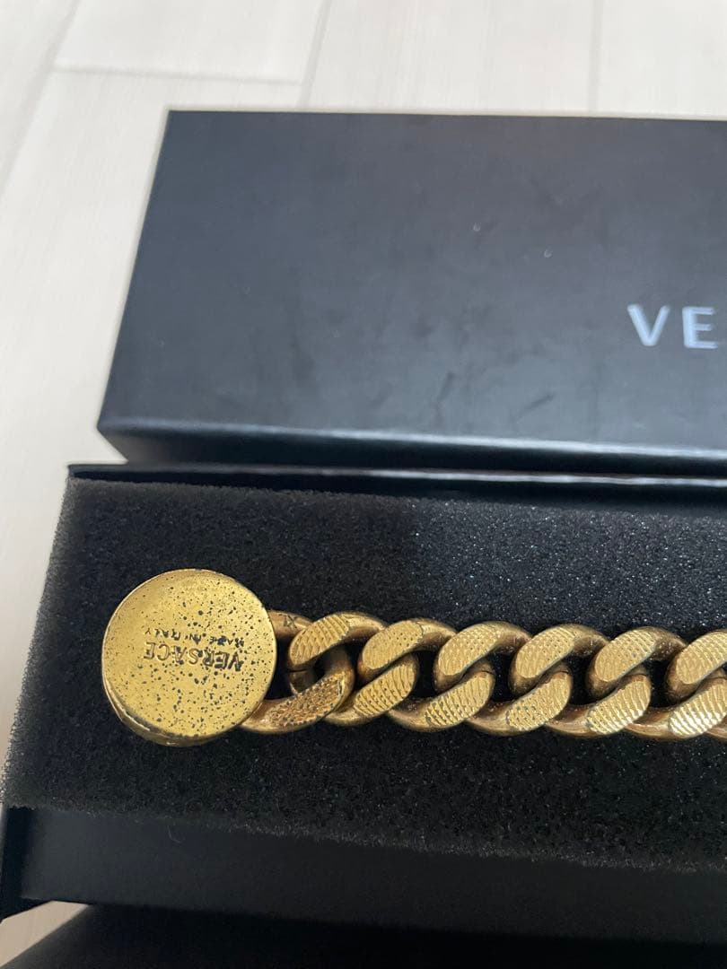 VERSACE チェーンブレスレット ゴールド