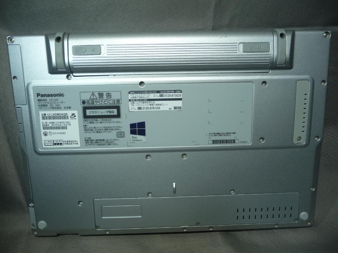 Windowsノート本体 HenkoLet's note CF-LX5WDAQR