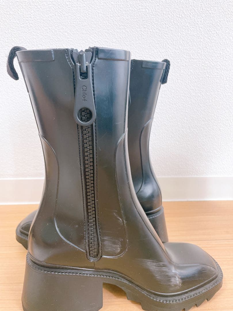 Chloé ブラック 長靴・レインブーツ