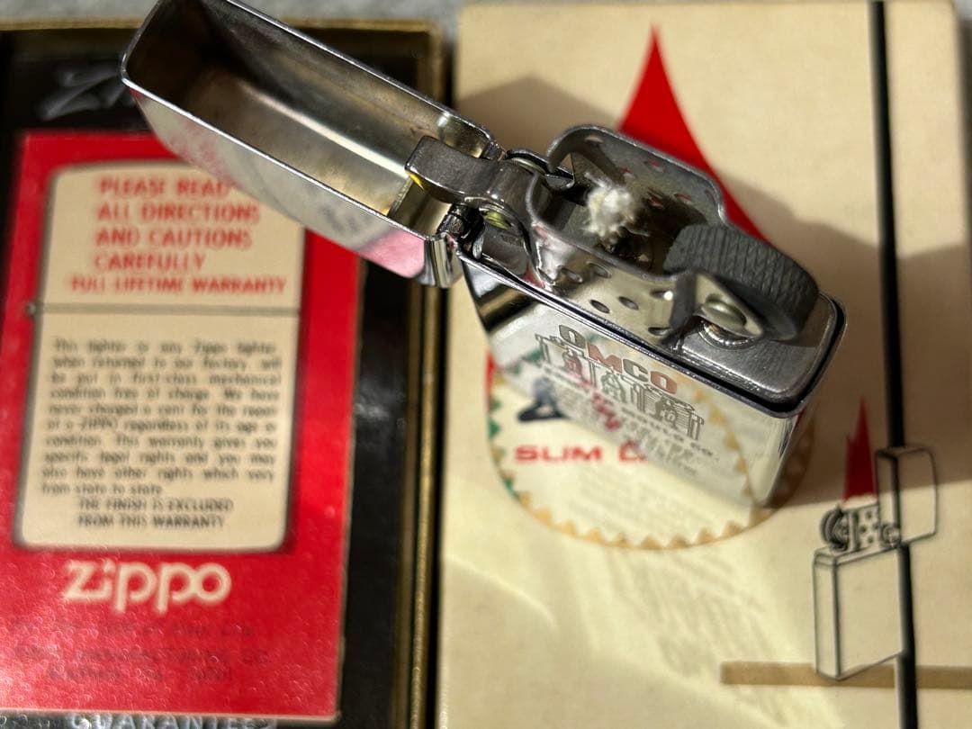 ビンテージ zippo 1976年スリム OMCO コカコーラ コンッアーボトル