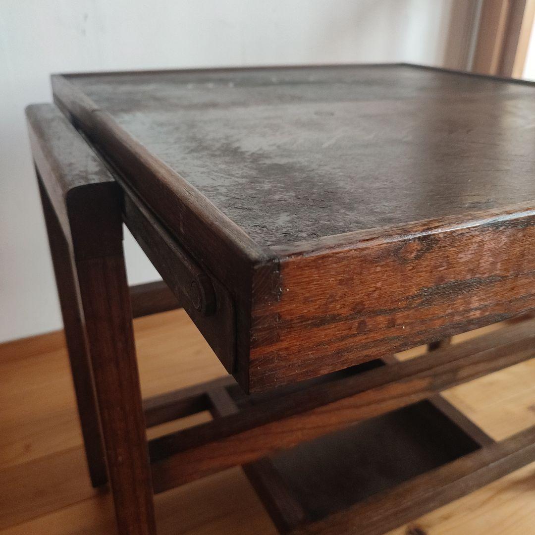 アンティーク 展開式テーブル 店舗什器