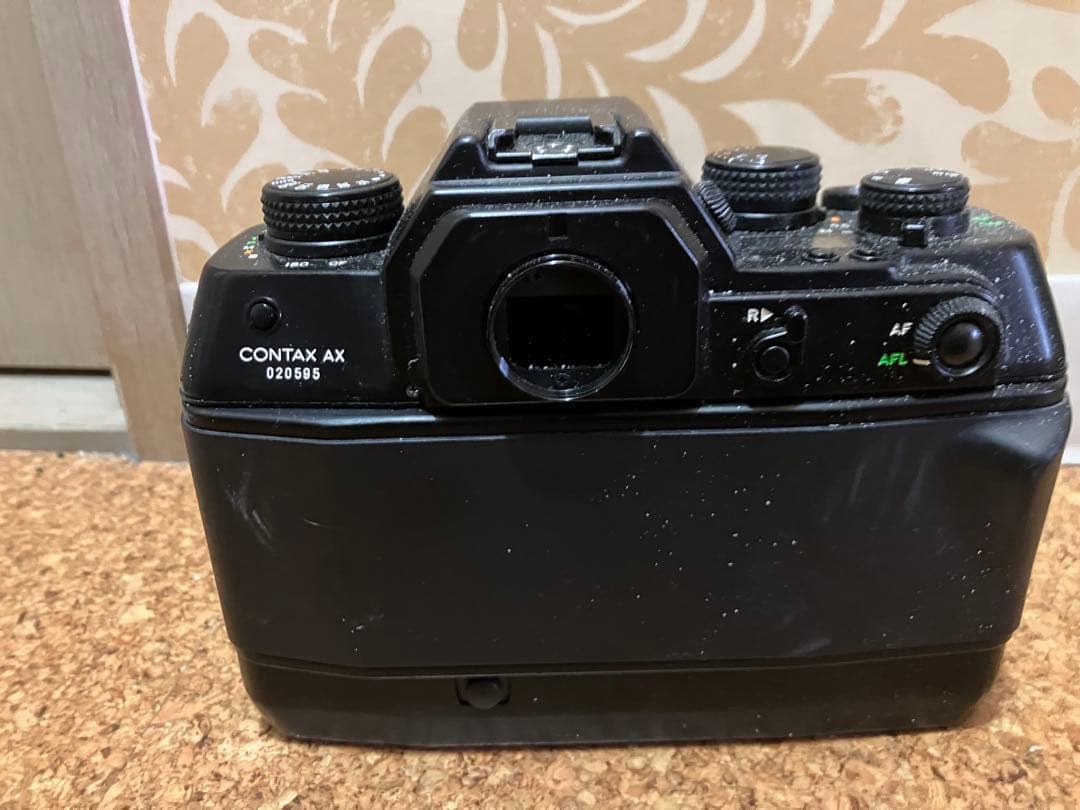 【貴重な後期型・極美品・返品保証】コンタックスAX CONTAX AX