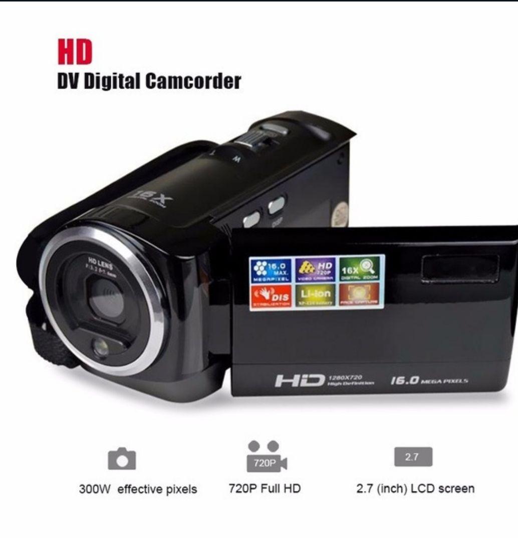 LCD  HDポータブルデジタルカメラDV防振新品未使用