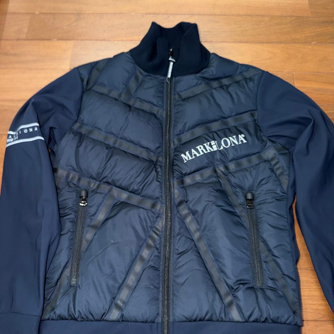 MARKLONA ネイビー キルティングジャケット