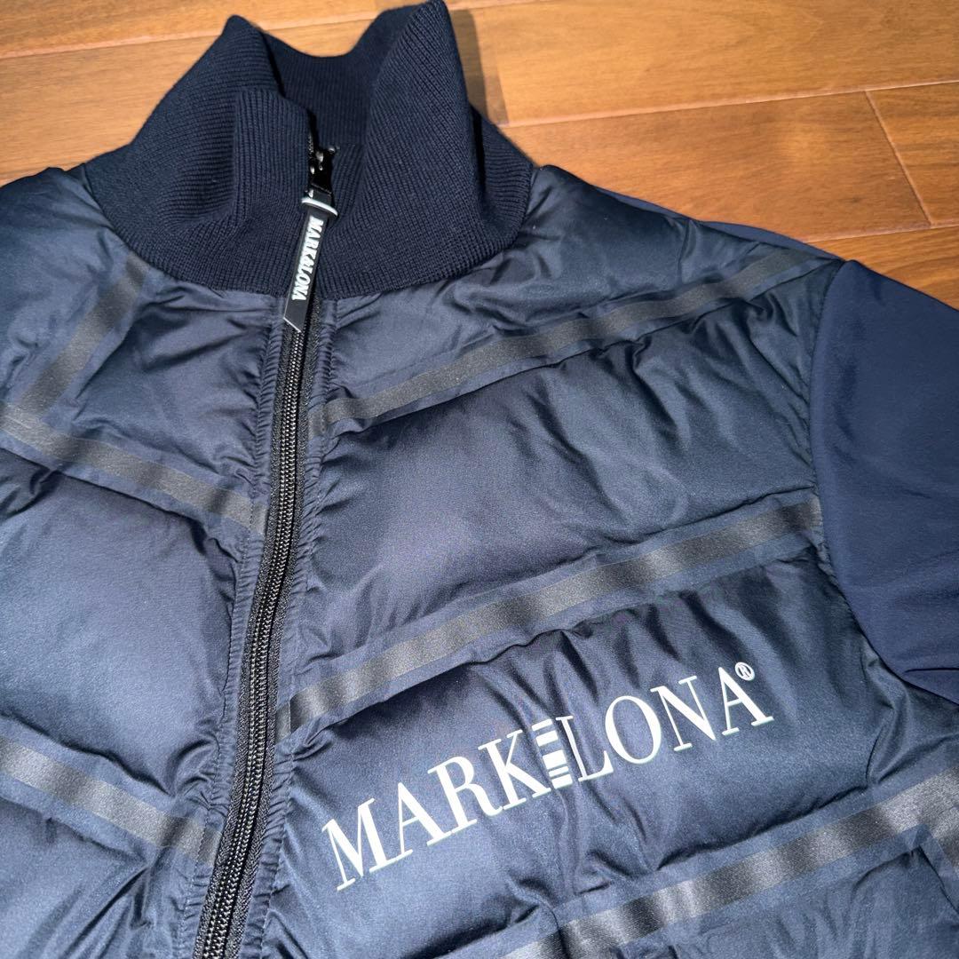 MARKLONA ネイビー キルティングジャケット