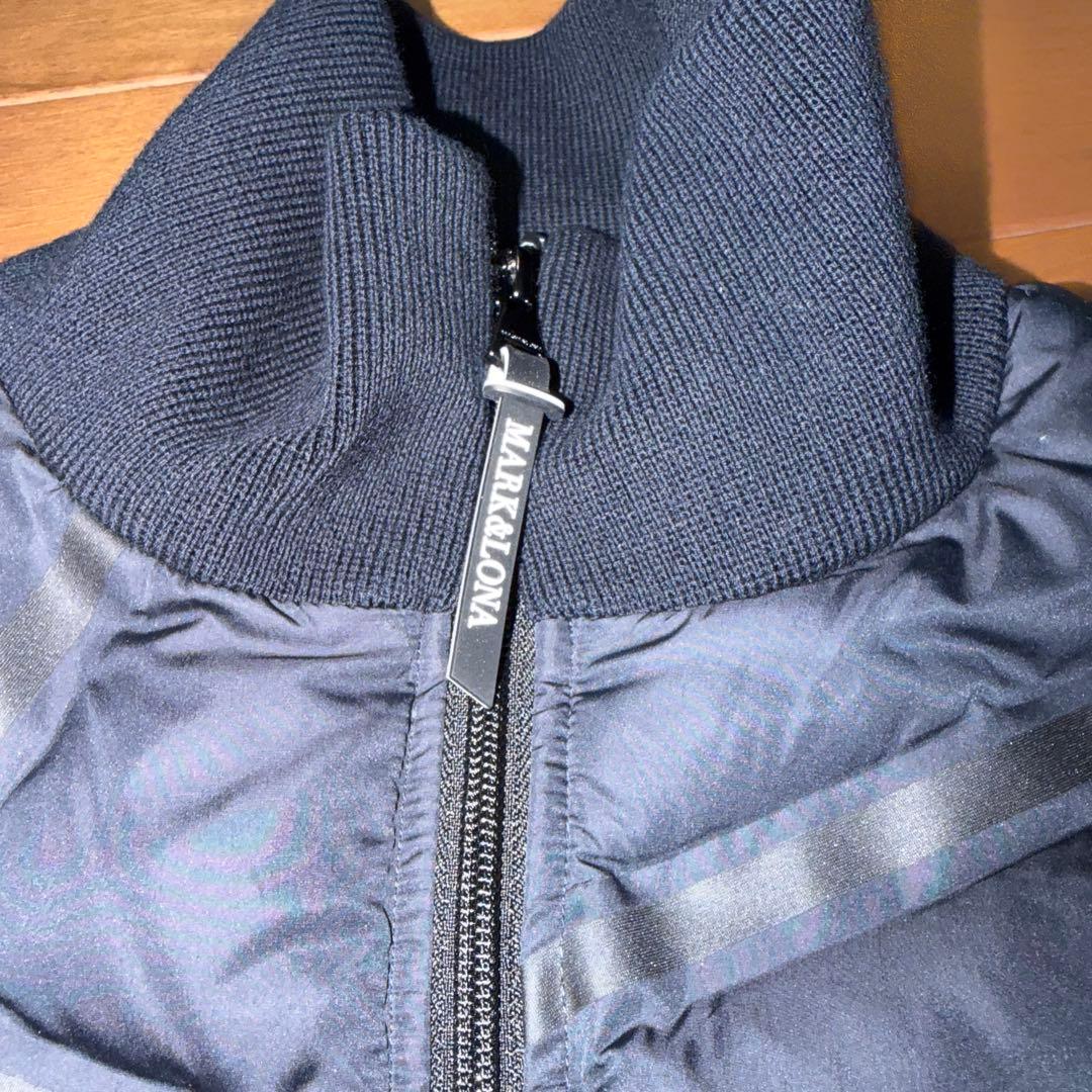 MARKLONA ネイビー キルティングジャケット