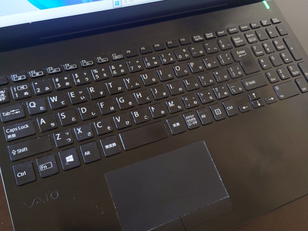 【ジャンク】VAIO ノート/15.6型/Win11再インストール/初期化済み