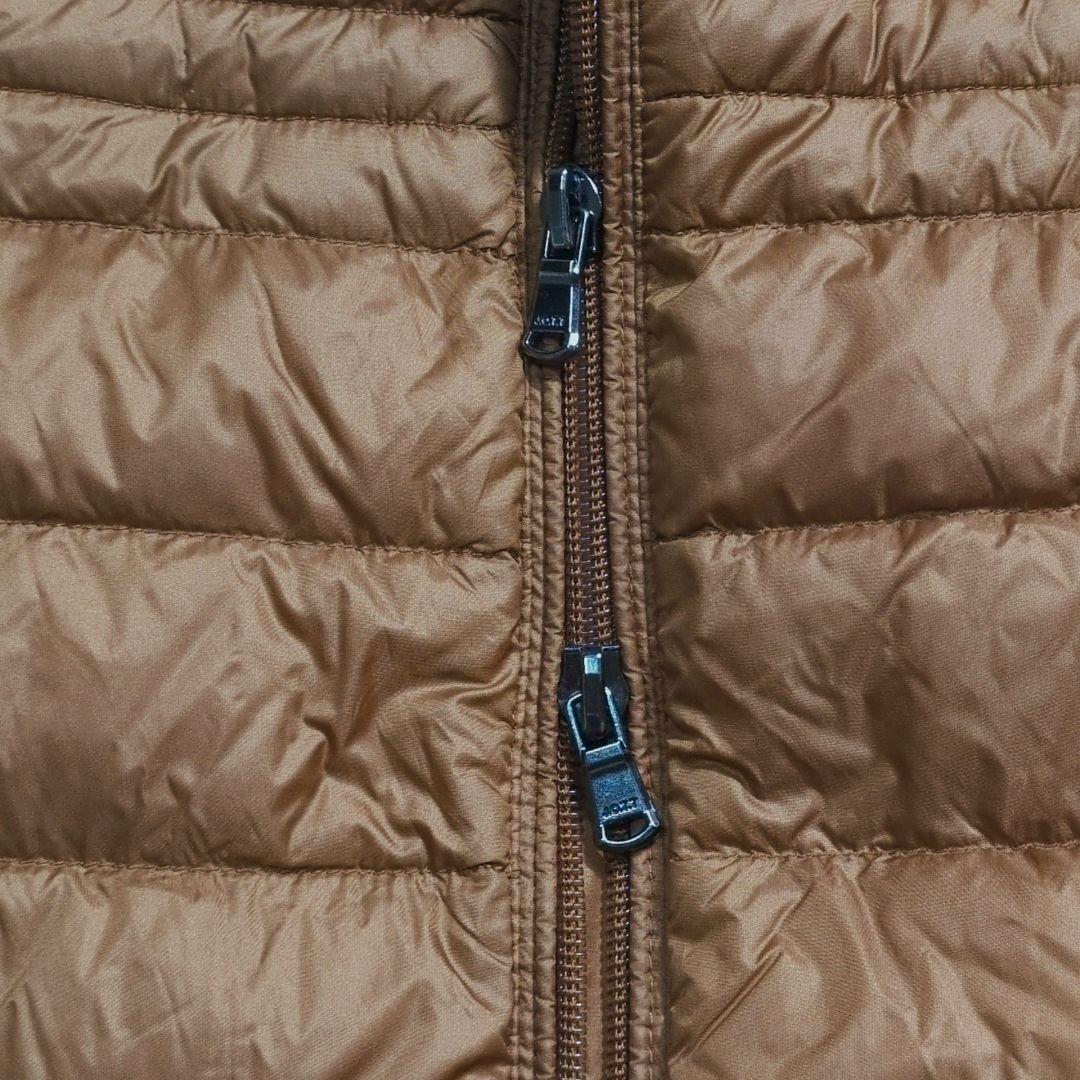 美品✨ジョット ロングダウンコート 超軽量2way ダブルジップアップ キャメル