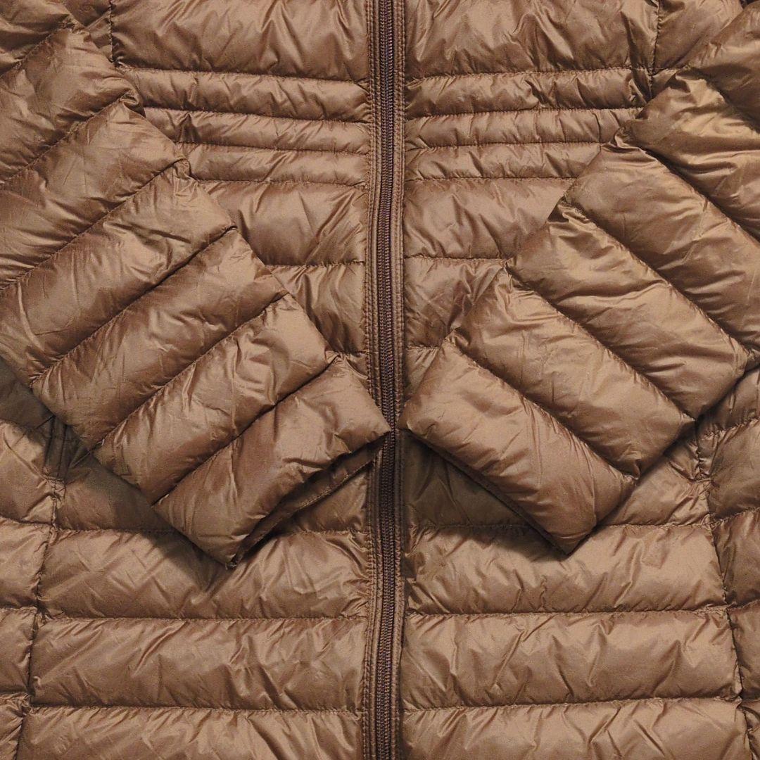 美品✨ジョット ロングダウンコート 超軽量2way ダブルジップアップ キャメル