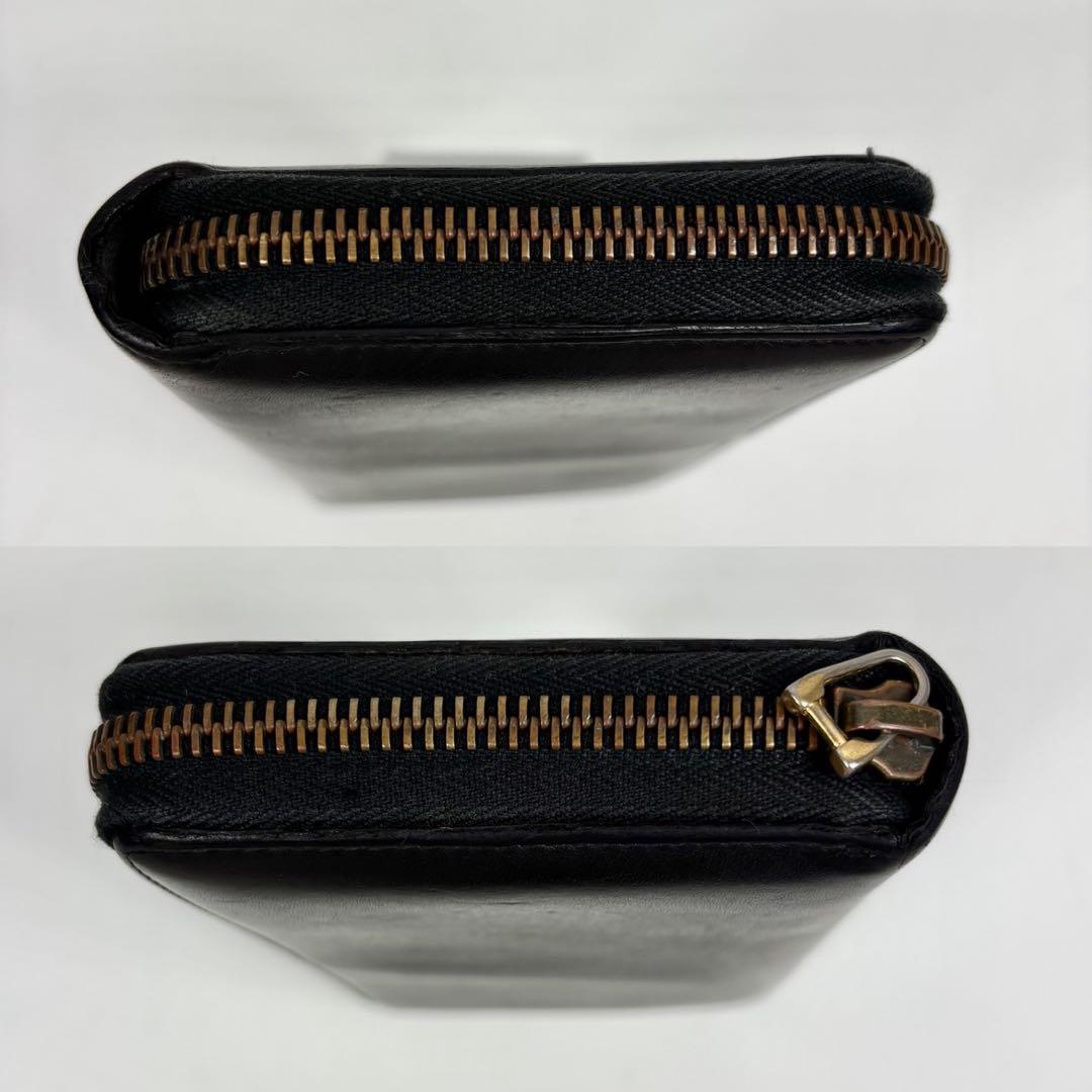 グッチ　長財布　虎　タイガー　エンボス　ラウンドジップ　ロングウォレット　レザー