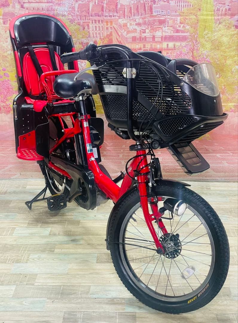 ZK3358 電動自転車 ヤマハ パスキス 子供乗せ 20インチ 送料無料