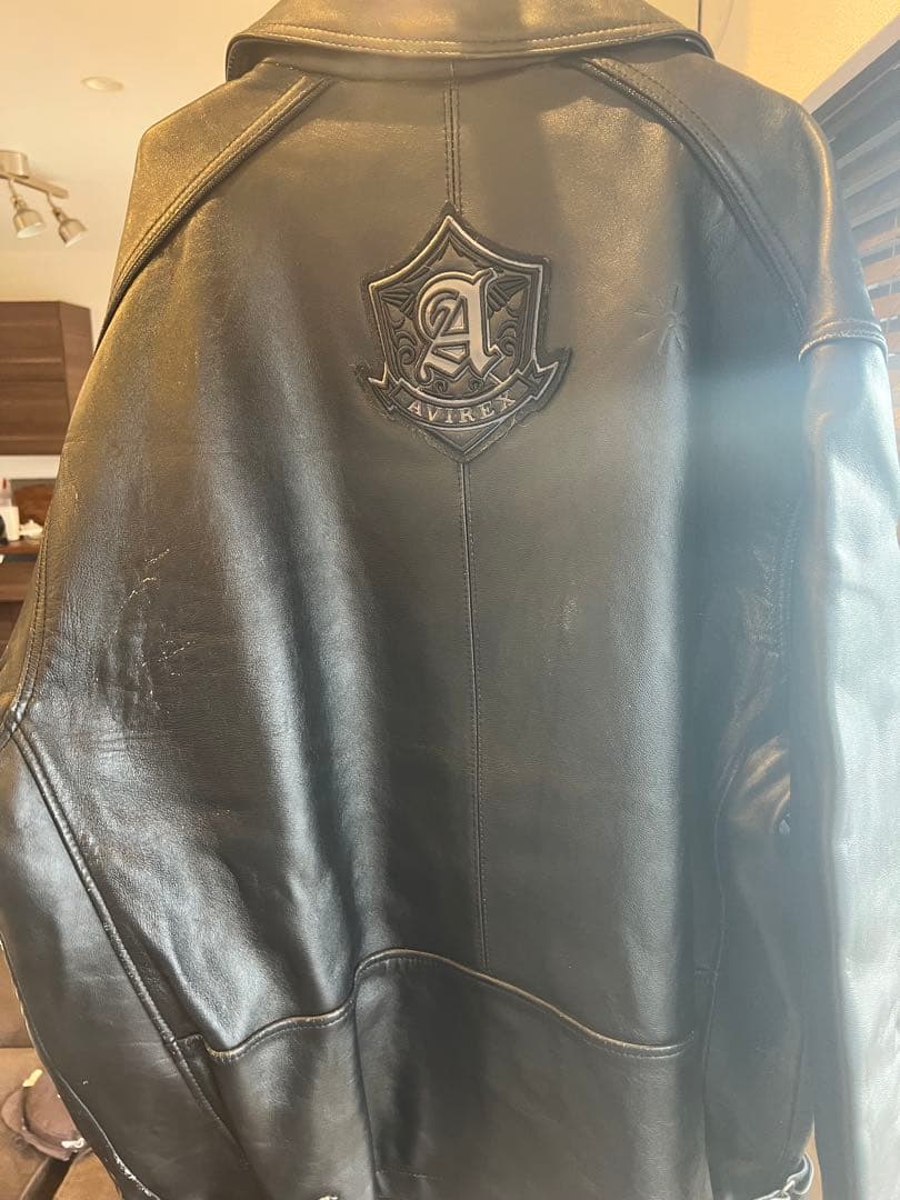 AVIREX レザージャケット 3XL