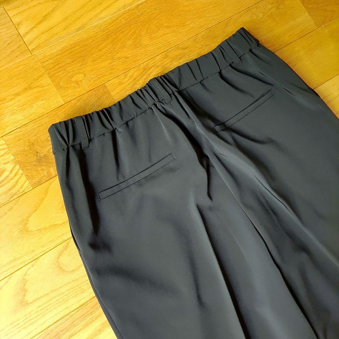 【新品】INDIVI　スーツ　パンツスーツ　上下セットアップ　黒　大きいサイズ