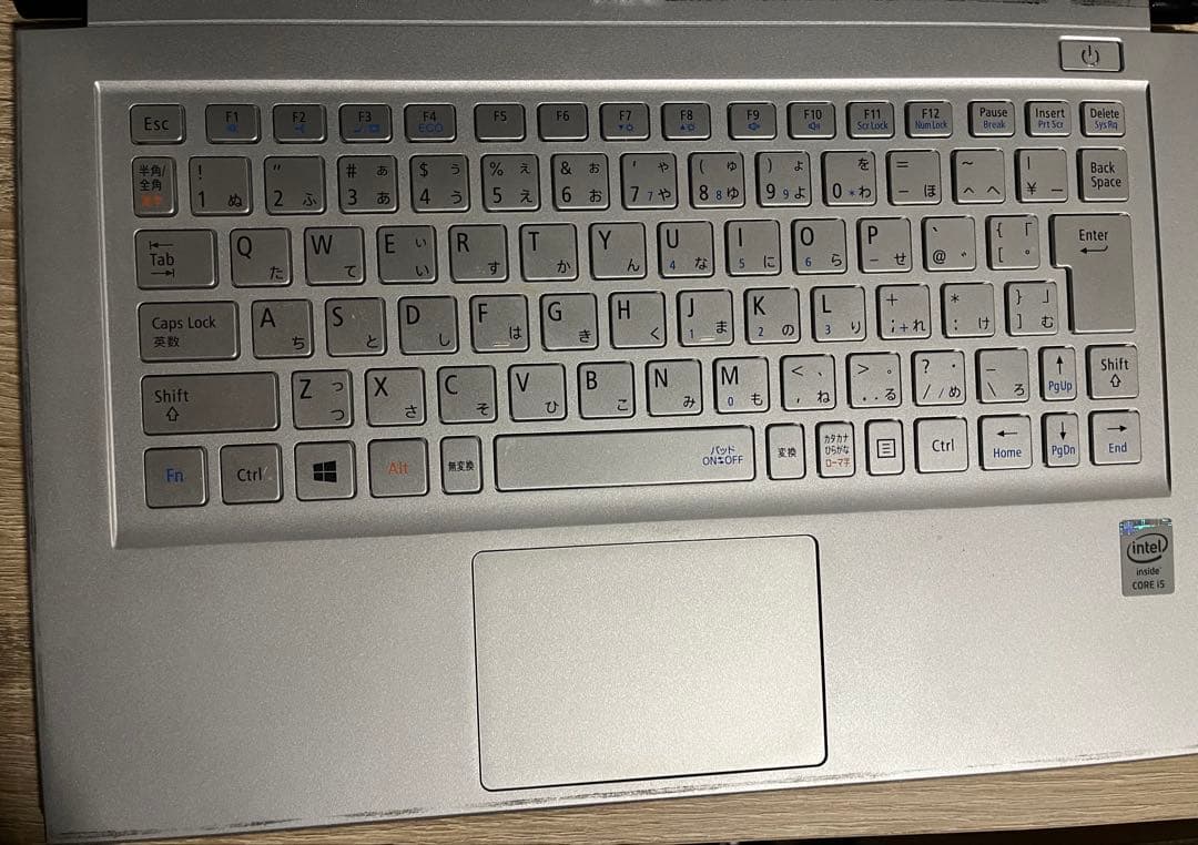 【ジャンク品】NEC製ノートパソコン ACアダプタ付