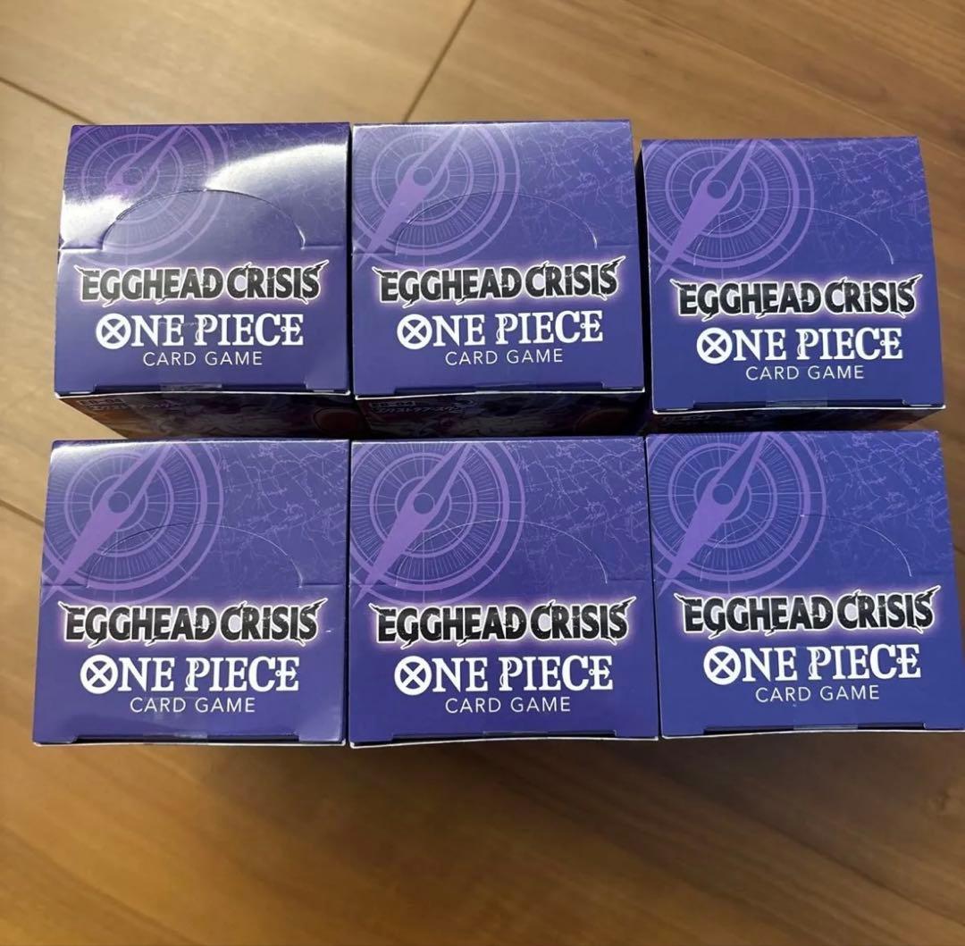 新品未開封 6BOX EGGHEAD CRISIS ワンピース　テープ付き