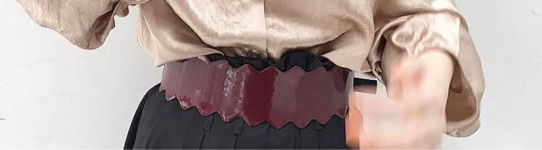 10/11迄の出品 TOGAリバーシブルベルト