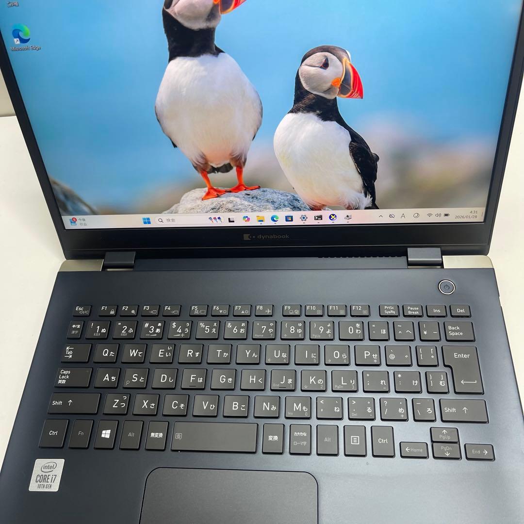 東芝 Dynabook G83/FR i7-10510U 16GB SSD256