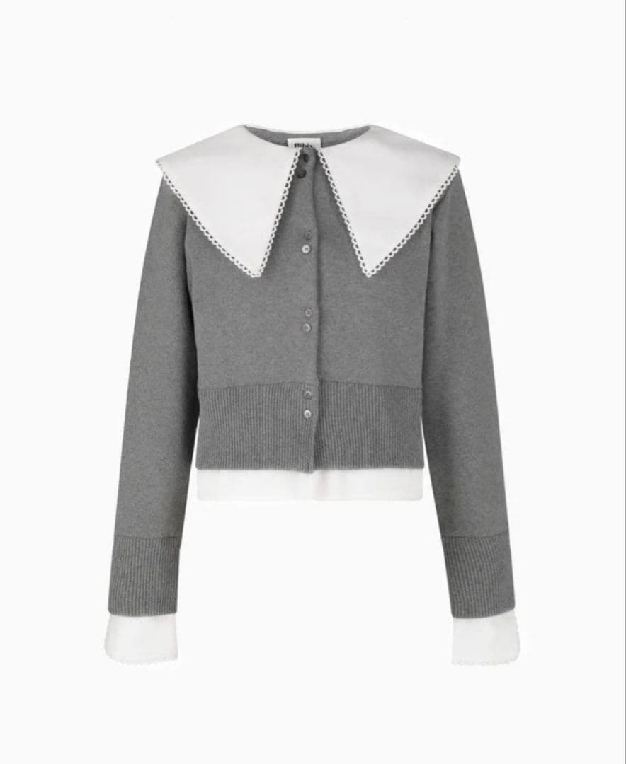 新品Bibiy. PATTY PILGRIM TOP グレー