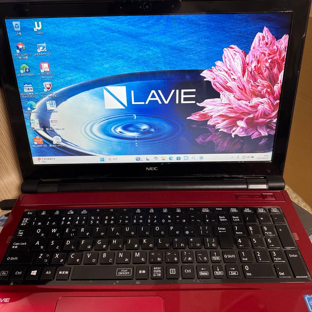 美品 NEC ノートパソコンLAVIE Windows 11