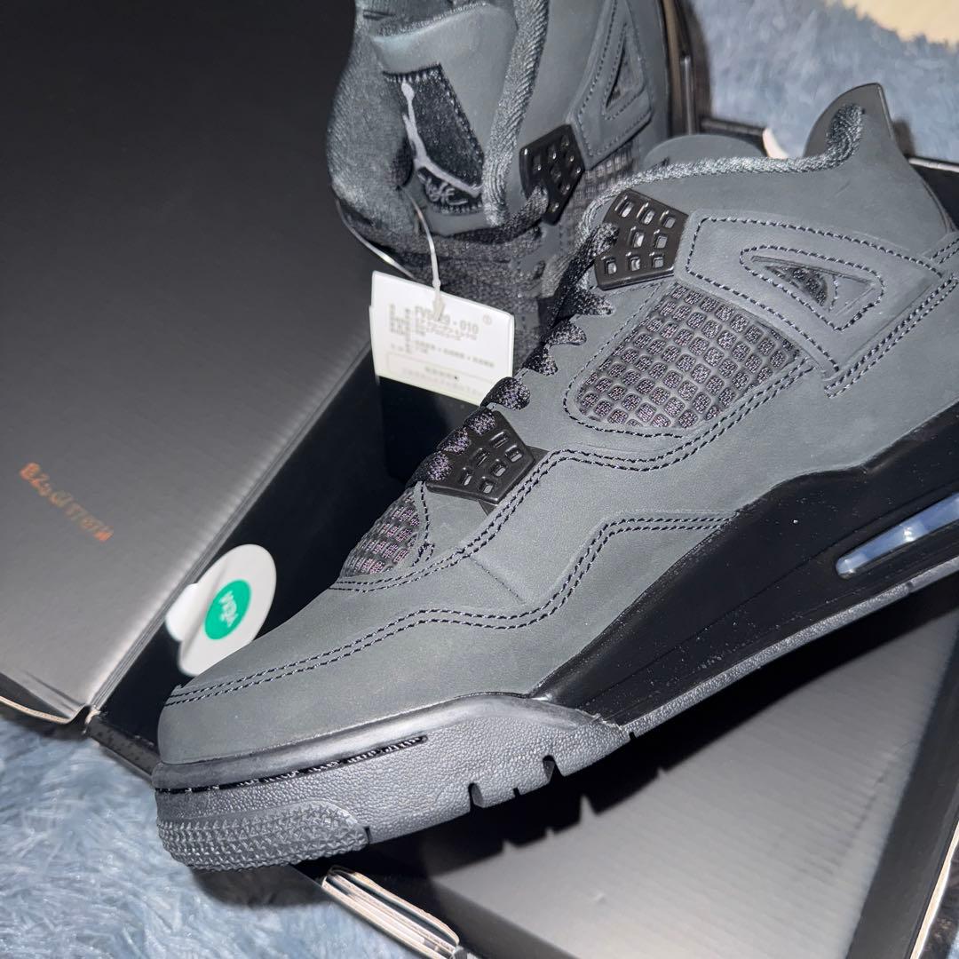 NIKE エアジョーダン4 ブラックキャッツ 27cm