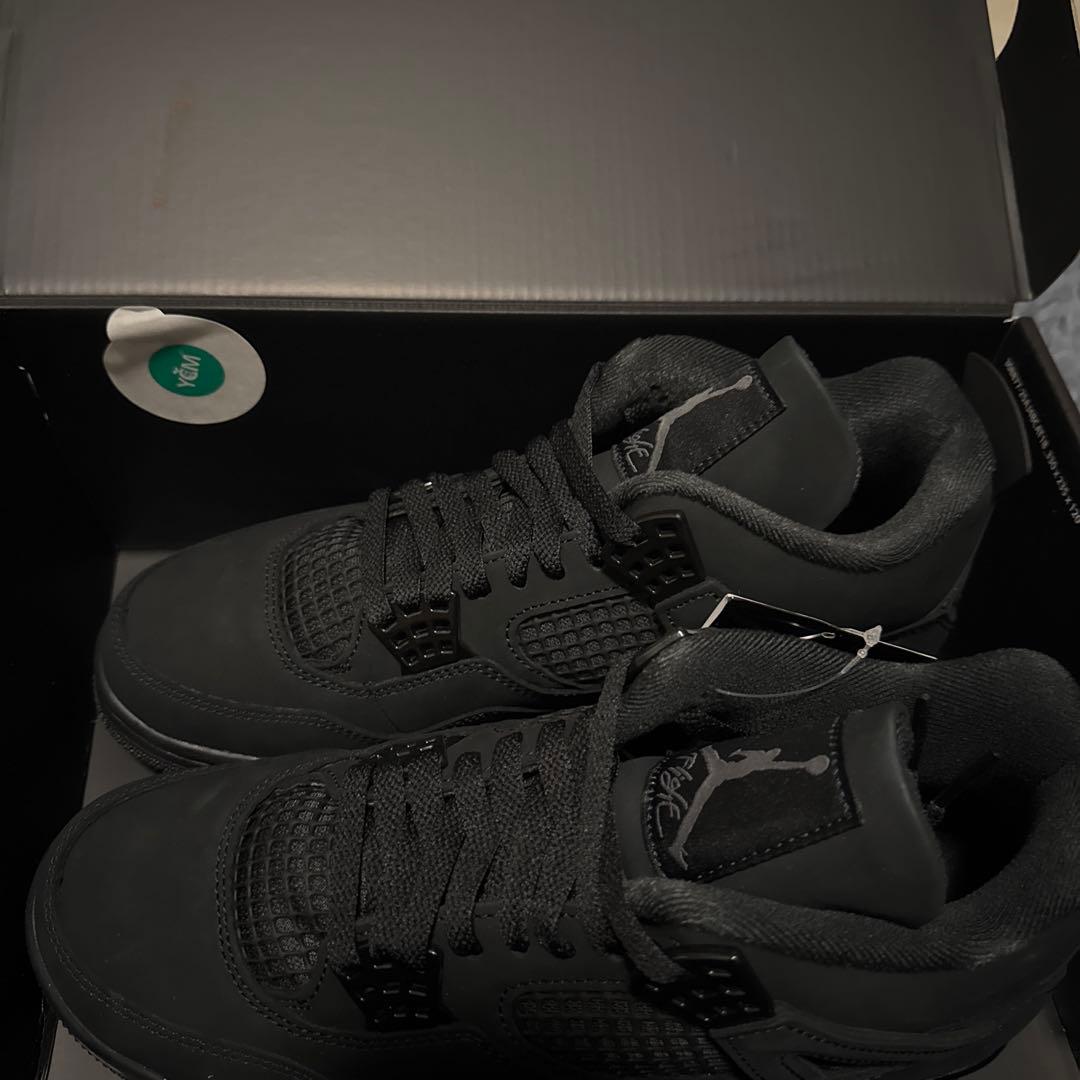 NIKE エアジョーダン4 ブラックキャッツ 27cm