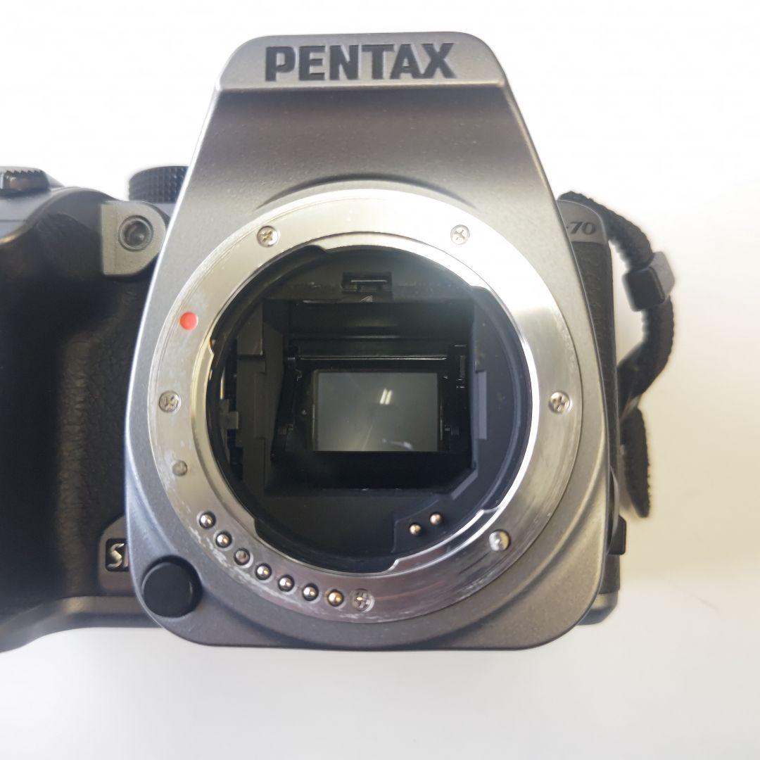 レンズ3本 PENTAX K-70 シルキーシルバー SIGMA TAMRON