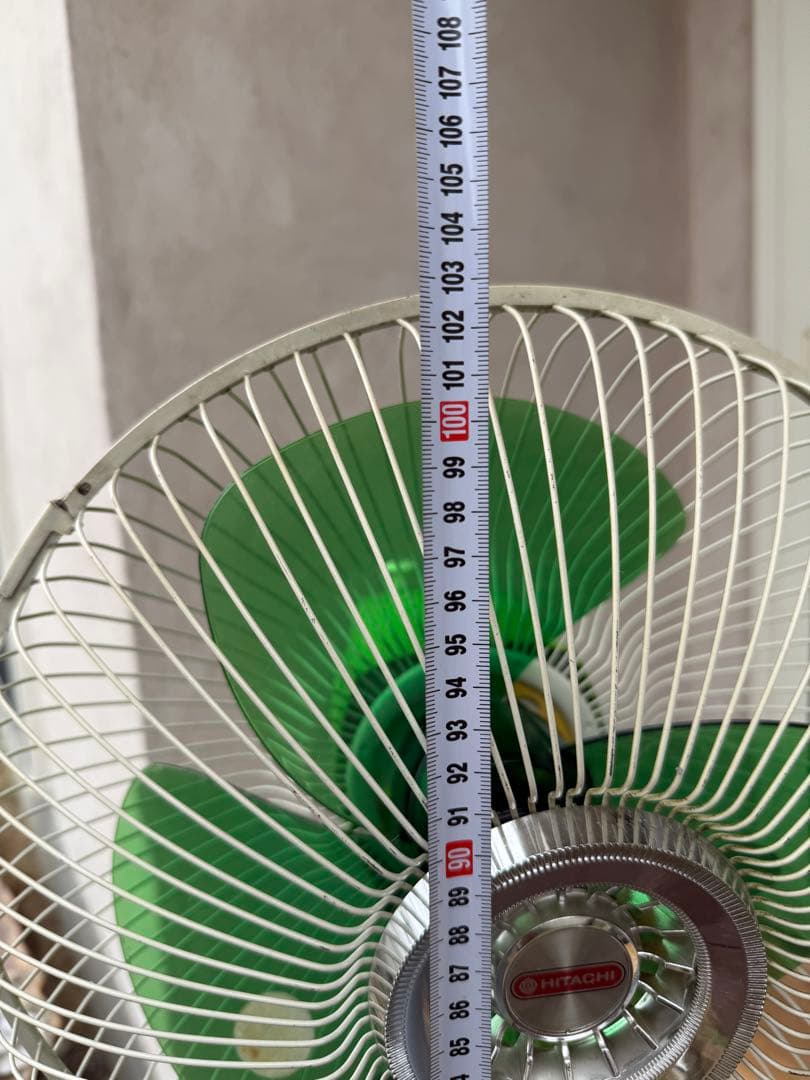 昭和レトロ 大型扇風機 アンティーク　日立 当時物 1970年代 　動作良好