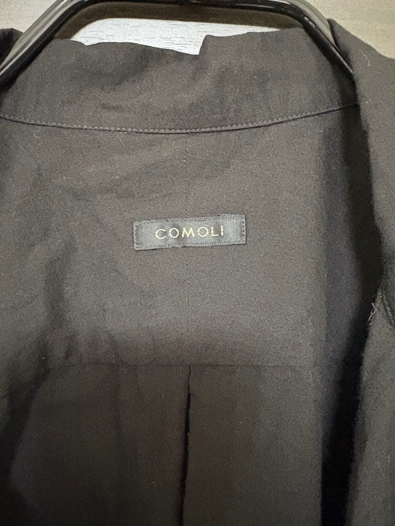comoli KHADI 半袖シャツ　size2 25ss