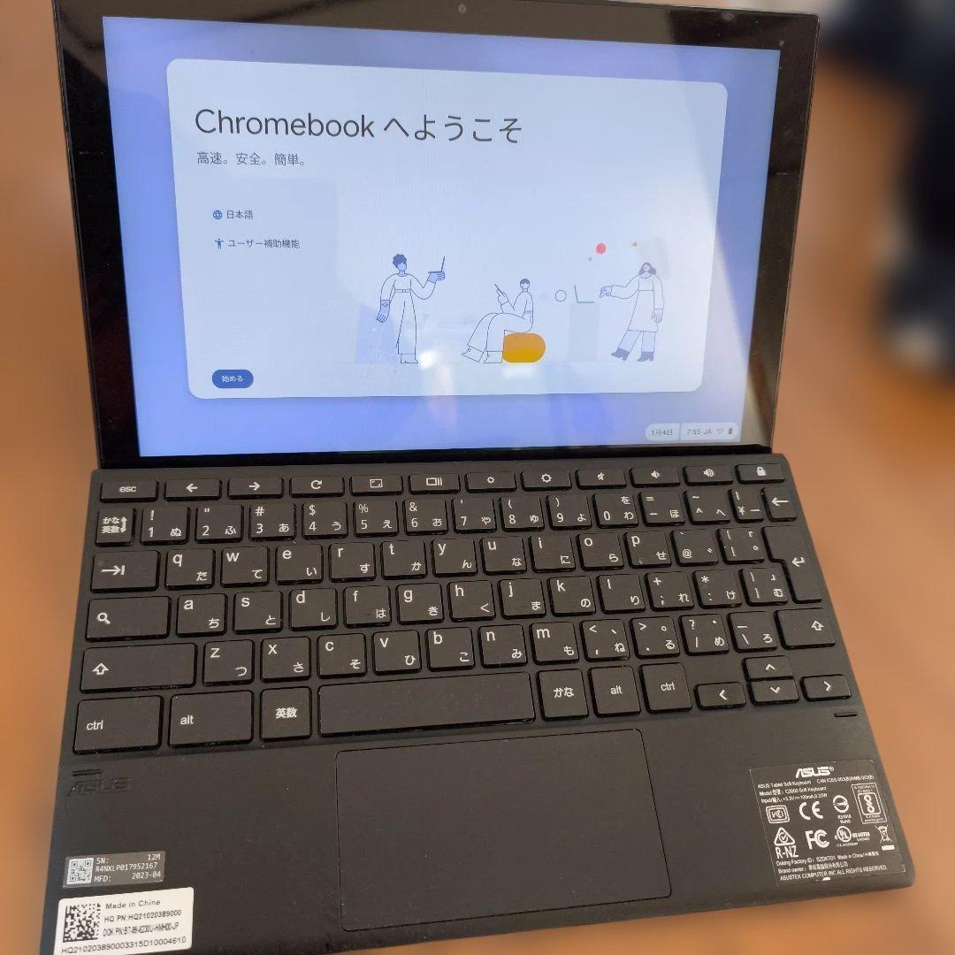 ASUS Chromebook Detachable CM3クロームブック箱付き