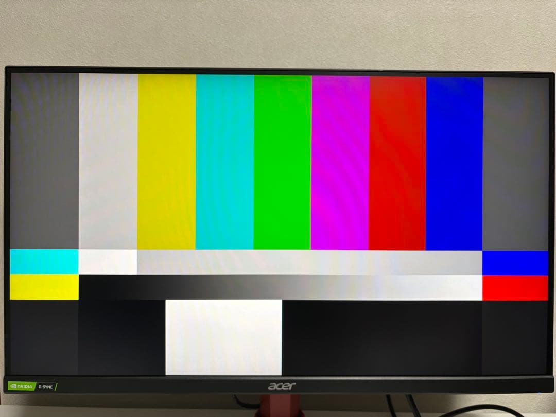 Acer VG252Q モニター 本体