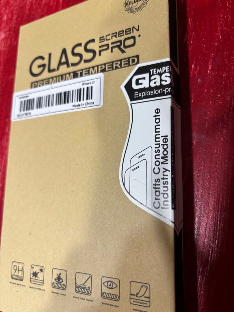 【Mai】simフリーiPhone12 128GB青色 ガラスフィルム4枚