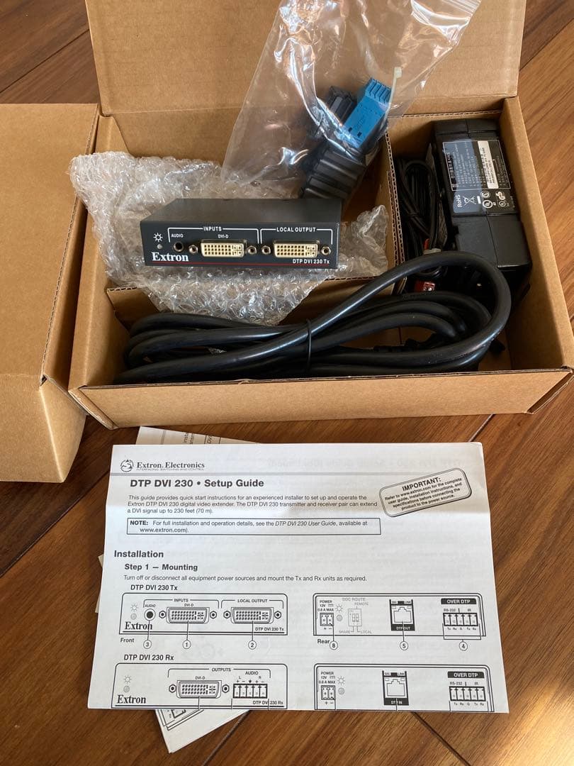 半額以下!新品!ExtronElectronicsDTP DVI 4K230Tx