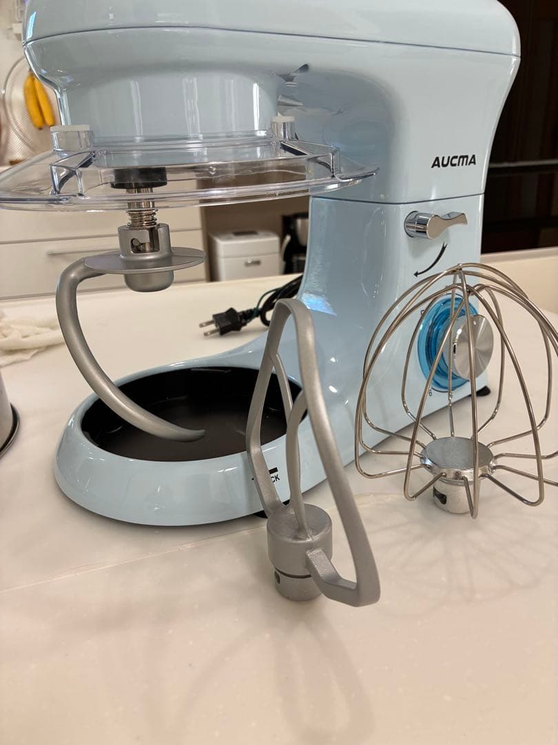 【美品】AUCMAスタンドミキサー SM-1515 4.5Lホイッパー他付属品付