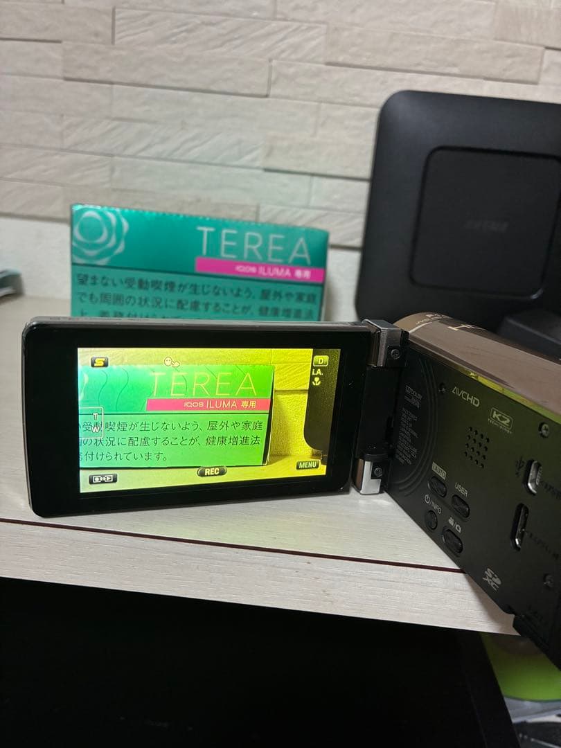 JVC Everio ビデオカメラ F1.2動作確認済