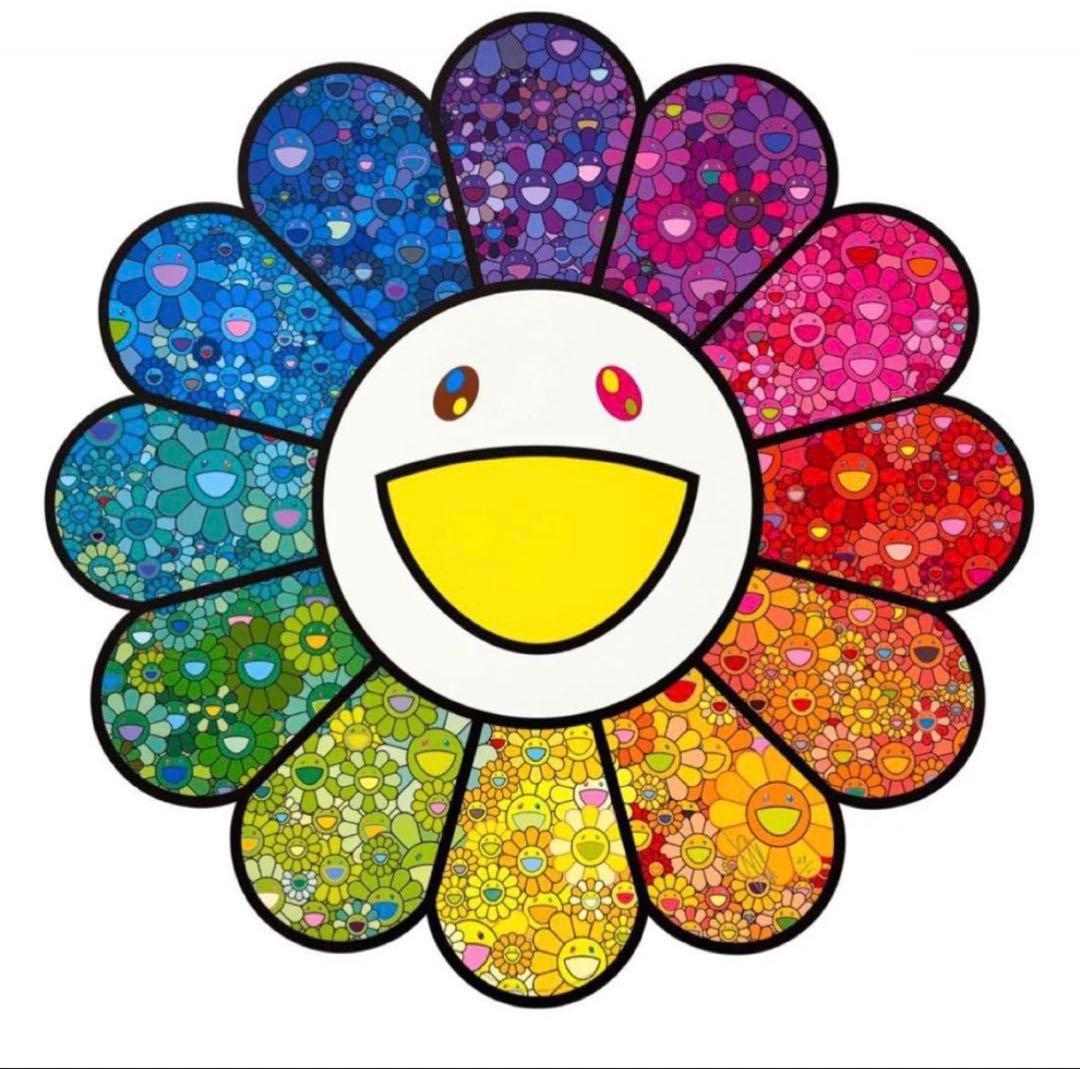 村上隆 お花がスパークル！ エディションプリント 直筆サイン 新品未開封