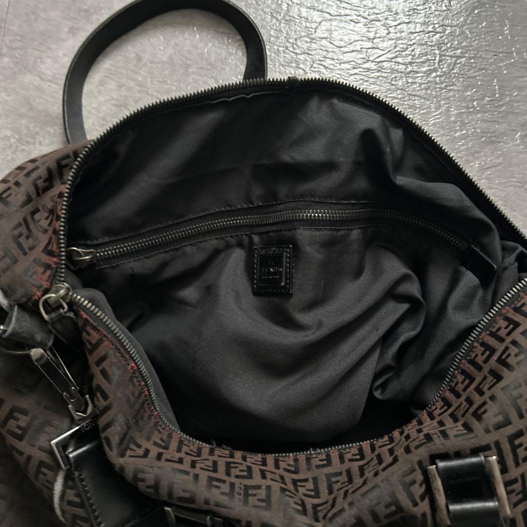 ヴィンテージFENDIフェンディズッキーノズッカ柄ボストンバッグ