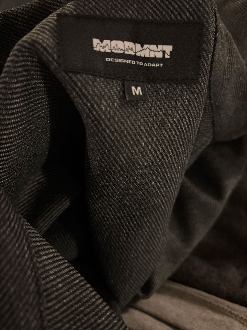 トップス MODMNT T/TWEED UTILITY CPO SHIRT GRY M